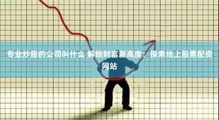 专业炒股的公司叫什么 解锁财富新高度：探索线上股票配资网站